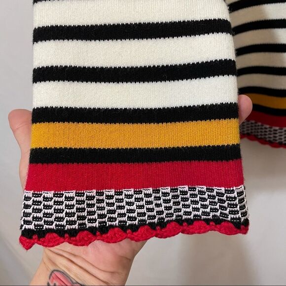 Marled Reunited Clothing Cream Striped Sweater - Picture 3 of 11